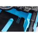 Macchina Elettrica per Bambini Fuoristrada Jeep Wrangler Rubicon 12V con Telecomando Blu