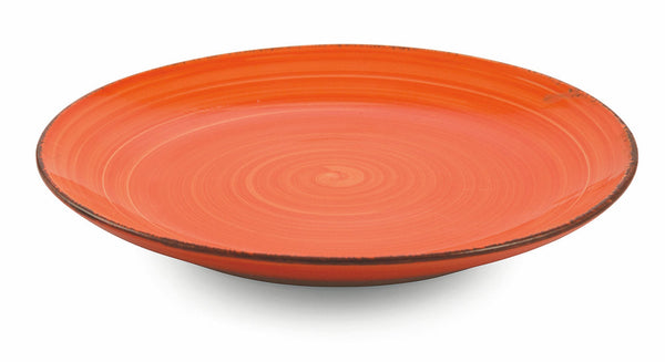 Set 6 Piatti Frutta Ø20x2,5 cm in Gres Villa d'Este Home Tivoli New Baita Arancio acquista