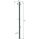 Doccia da Giardino Tripla 3 Temporizzatori e Lavapiedi ATI Docce MUL-3P Inox Anodizzato