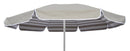 Ombrellone da Giardino Ø200 cm Telo in Cotone Doubleface 