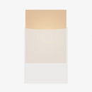 Espositore Pubblicitario Bifacciale a Cavalletto Pieghevole 54,3x90,5x84 cm in Alluminio da Esterno Antivento Silver