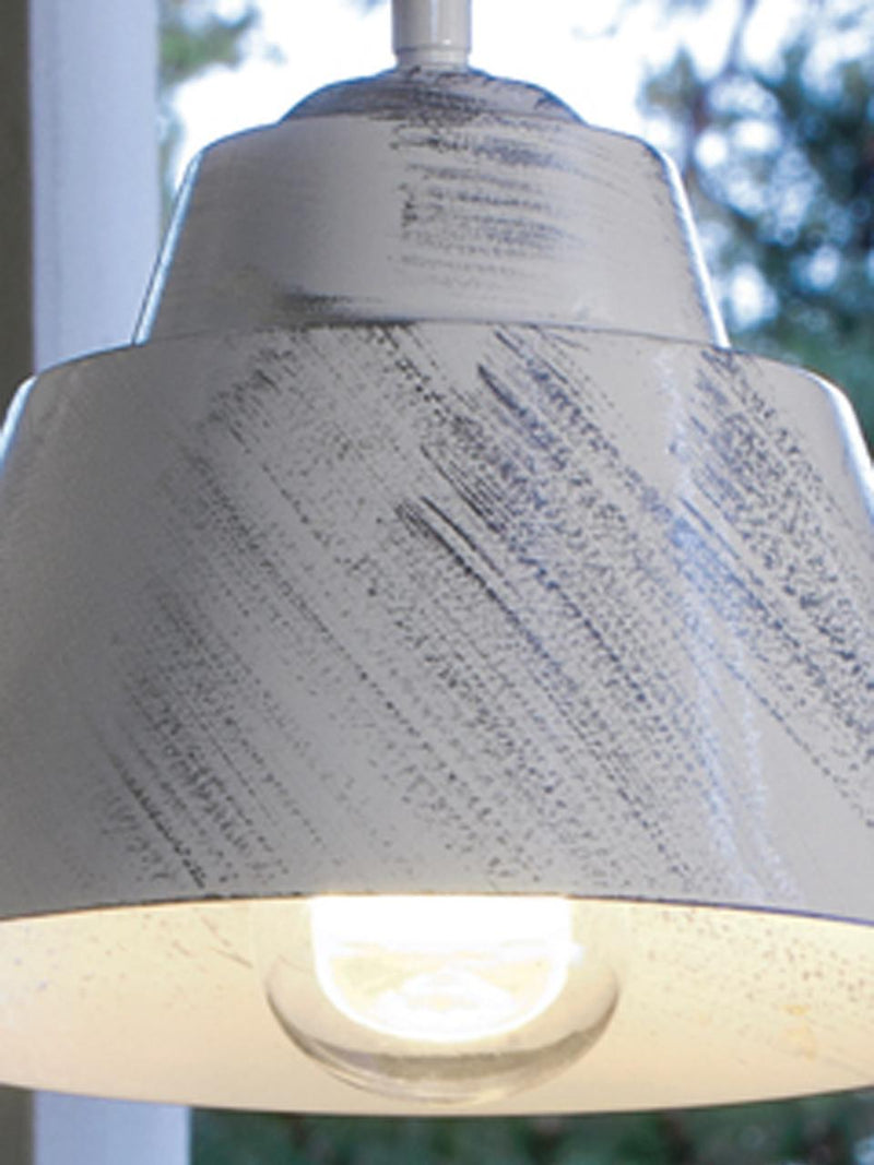 Applique in Basso da Esterno E27 in Metallo Sovil Marrone