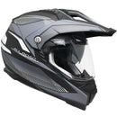 Casco Integrale per Moto Cross con Frontino CGM Forward 606G Titanium Opaco 