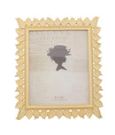 Cornice Leaf Glam 28,5x1,8x34 cm in Resina Oro