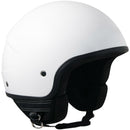 Casco Demi-Jet per Scooter CGM Malindi 104A Bianco Metal XS - (53 cm)