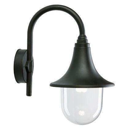 acquista Lampada Applique Lampara in Basso Colore Nero per Esterno Linea Marine Sovil