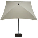 Ombrellone da Giardino 200x200 cm Palo Ø27 mm in Acciaio Maffei Kronos Ecru