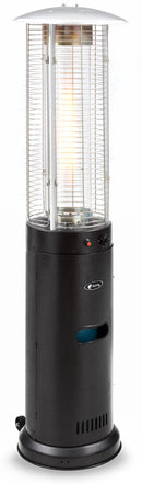 Stufa a Cilindro Gas Gppl da Esterno 13,5kW S70-01 Nero Opaco