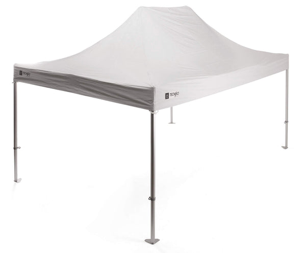 Gazebo da Giardino 3x4,5m in Alluminio e Poliestere Bianco sconto