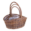 Set 3 Panieri Larghezza 45 cm