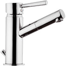 Rubinetto Miscelatore Monocomando Lavabo in Ottone Mariani Hermes Cromato