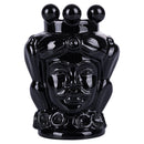 Umidificatore per Radiatori Testa di Moro Uomo 10x6x14 cm  in Ceramica VdE Tivoli 1996 Sicilia