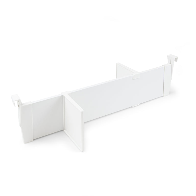 Set di Divisori Casseti Vertex-Concept L 600 Verniciato Bianco Tecnoplastica e Allumini Emuca