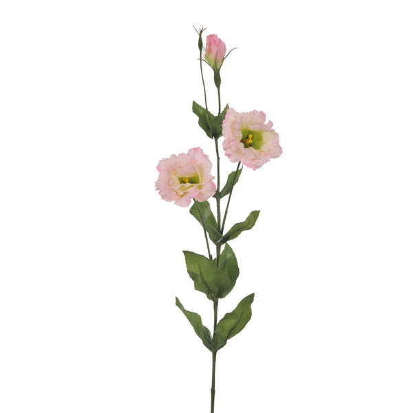 sconto Set 4 Lisianthus Artificiali Composto da 3 Fiori Altezza 82 cm Rosa