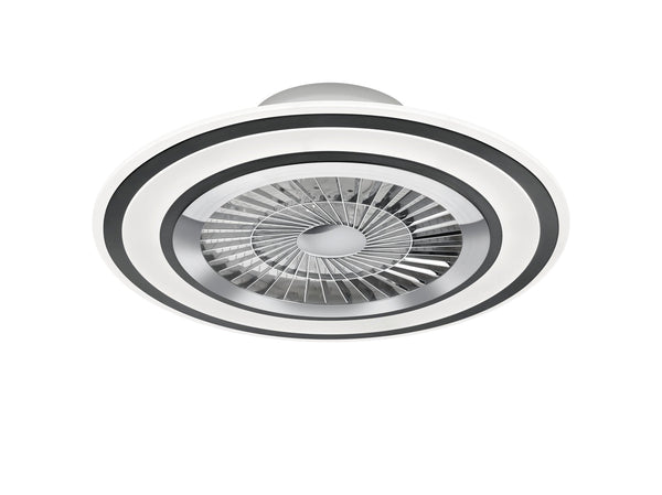 prezzo Plafoniera Ventilatore da Interno a led in PLASTICA Nero Opaco