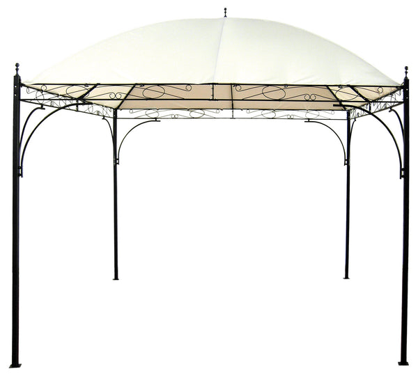 acquista Gazebo da Giardino 3x3m in Metallo Morel Seattle Ecrù