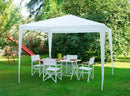 Gazebo da Giardino in Ferro 3x3m Vorghini Promo Bianco
