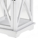 Set 2 Lanterna in Legno H 80 cm