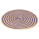 Set 4 Tovagliette Ø38 cm  in Paglia e Carta VdE Tivoli 1996 Spiral