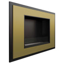 Camino a Bioetanolo da Parete 80x59 cm Flig Los Angeles Oro