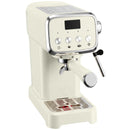 Macchina Caffè Espresso Semiautomatica 20 Bar 1350 W con Lancia Montalatte 1 o 2 Tazze Acqua Calda e Scaldatazze in Acciaio Inox e ABS      