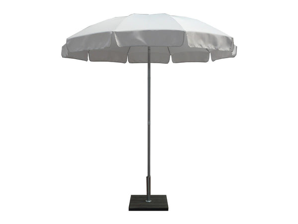 Ombrellone da Giardino Ø2,4 m Palo Ø33 mm in Acciaio Maffei Novara Grigio prezzo
