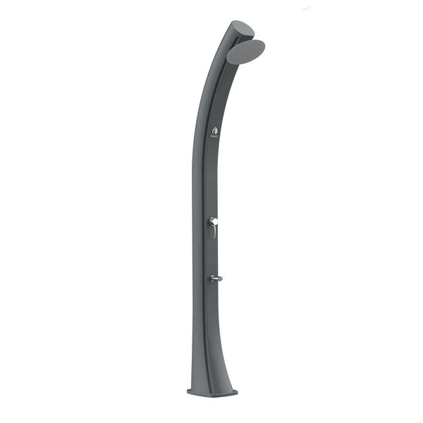 Doccia Solare da Giardino 40L Miscelatore e Lavapiedi Sined Sole XXL Grigia sconto