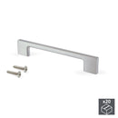 Maniglie per Mobile Interasse 128 mm Zama Niquel Satinato 20 Pezzi Emuca