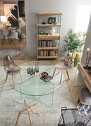 Tavolo Iride Tondo D130 Rotondo in Vetro