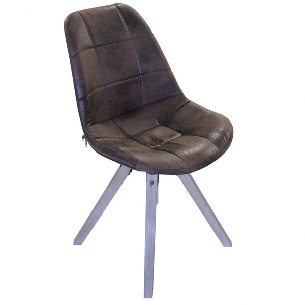 Sedia Liam 48x44x47/84 h cm in Legno Marrone prezzo