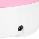 Mini Lavatrice Portatile Pieghevole da Campeggio 25x31 cm Rosa