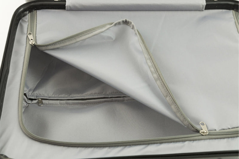 Set 2 Valigie Trolley Rigide in Policarbonato 4 Ruote TSA Soriani Rosso