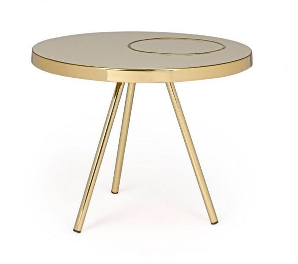 Tavolino Basso Ø51x41 cm in Acciaio prezzo
