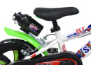 Bicicletta per Bambino 12" 2 Freni Gomme in EVA Rt-Boy Skate Bianca/Verde