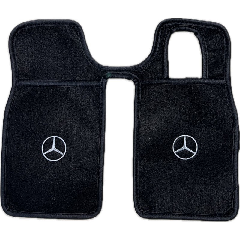 Macchina Elettrica per Bambini Licenza Mercedes-Benz GLC 63S AMG 12V con Sedile in Pelle Telecomando Nero