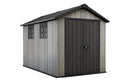 Casetta da Giardino Porta Attrezzi 230x350x242 cmin Duotech Keter Oakland 7511 Grigia