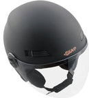 Casco Demi-Jet per Scooter Visiera Lunga SKA-P 1 LH Metropoli Grigio Gommato