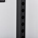 Stazione Fitness Multifunzione 155x118x220 cm in Acciaio Nera