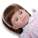 Bambola Bebè con Vestitino a Fiori Rosa 36cm JC Toys