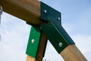 Altalena da Giardino 1 Posto 160x230x195 cm in Legno