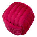 Puff Softy Fuxia 45x45x45 cm in MDF e Cotone e Poliestere Fucsia      
