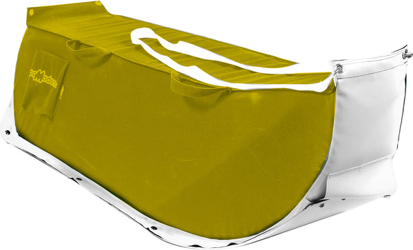 Slitta per Neve 135x38x34 cm in Acrilico Pomodone Slittone Giallo online