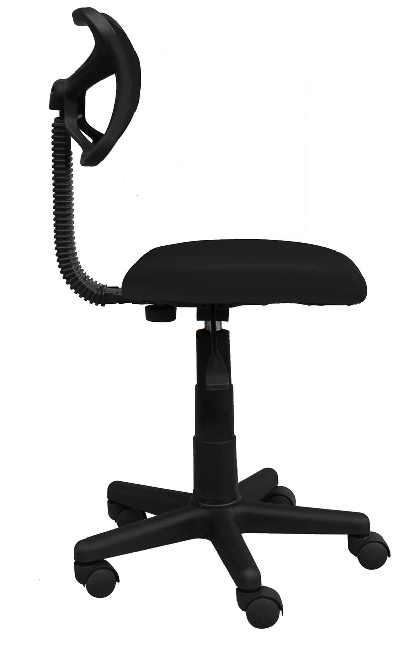 Sedia Poltrona Operativa da Ufficio in Tessuto Nero