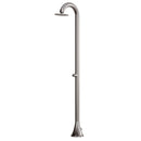 Doccia da Giardino ad Acqua Fredda in Acciaio Inox Soffione Rotondo Sined Luna TMP  