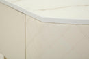 Console Sharon 100x40x75 cm in Pino e MDF e Metallo e Plastica      