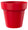 Vaso Ø80x72 cm in Resina Arkema POT S Cherry