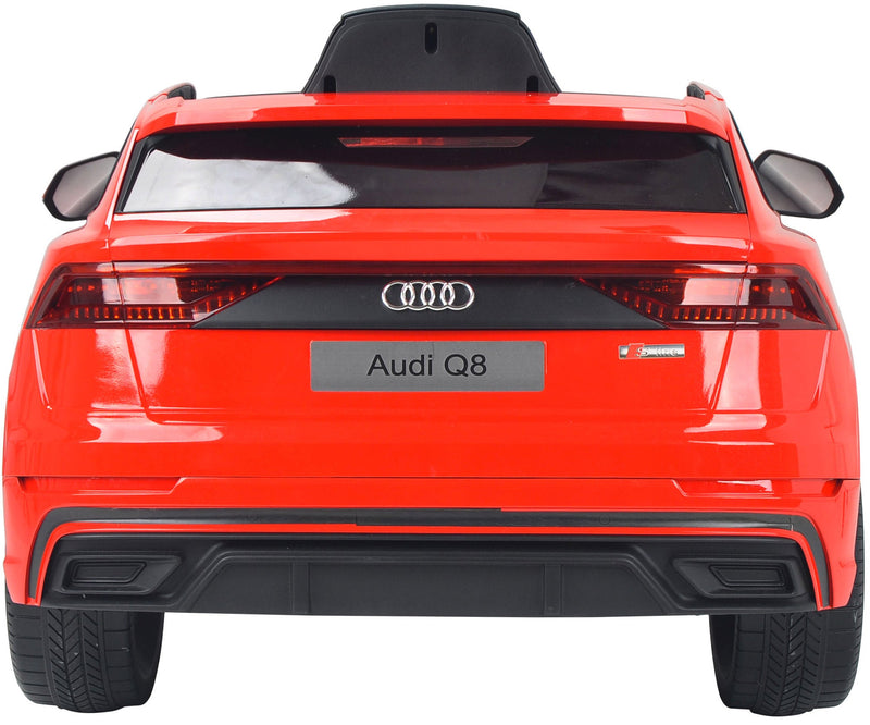 Macchina Elettrica per Bambini 12V con Licenza Audi Q8 Rossa