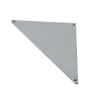 Accessorio di Chiusura per Applique Colore Alluminio per Esterno Linea Three Livos