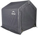 Capanno Box da Giardino Porta Utensili 246x244x244 cm in Acciaio e Polietilene