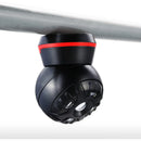 Vassoio Porta Utensili 52,5x42,5x11,5 cm Sottomacchina con 4 Ruote Luce LED e Base Magnetica in PU Nero
